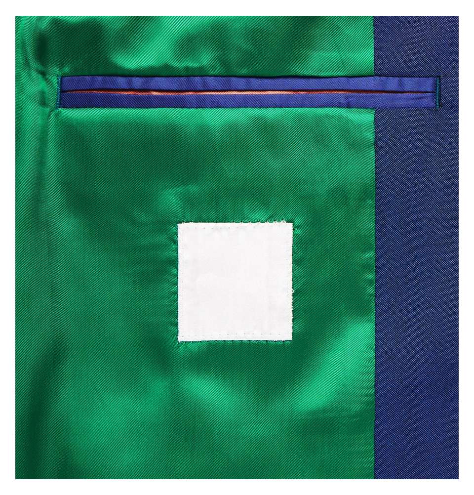 Navy Soho Slim-Fit Wool and Mohair-Blend Jacket