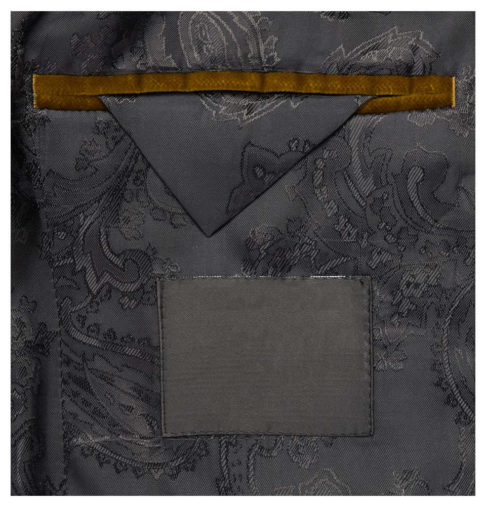 Saffron Slim-Fit Grosgrain-Trimmed Cotton-Velvet Tuxedo Jacket