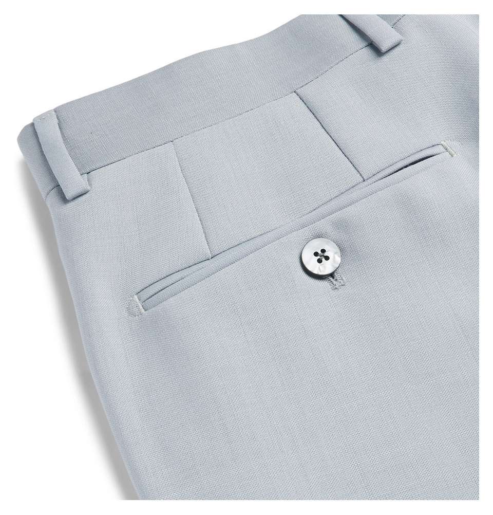 Stone Slim-Fit Mohair and Wool-Blend Trousers