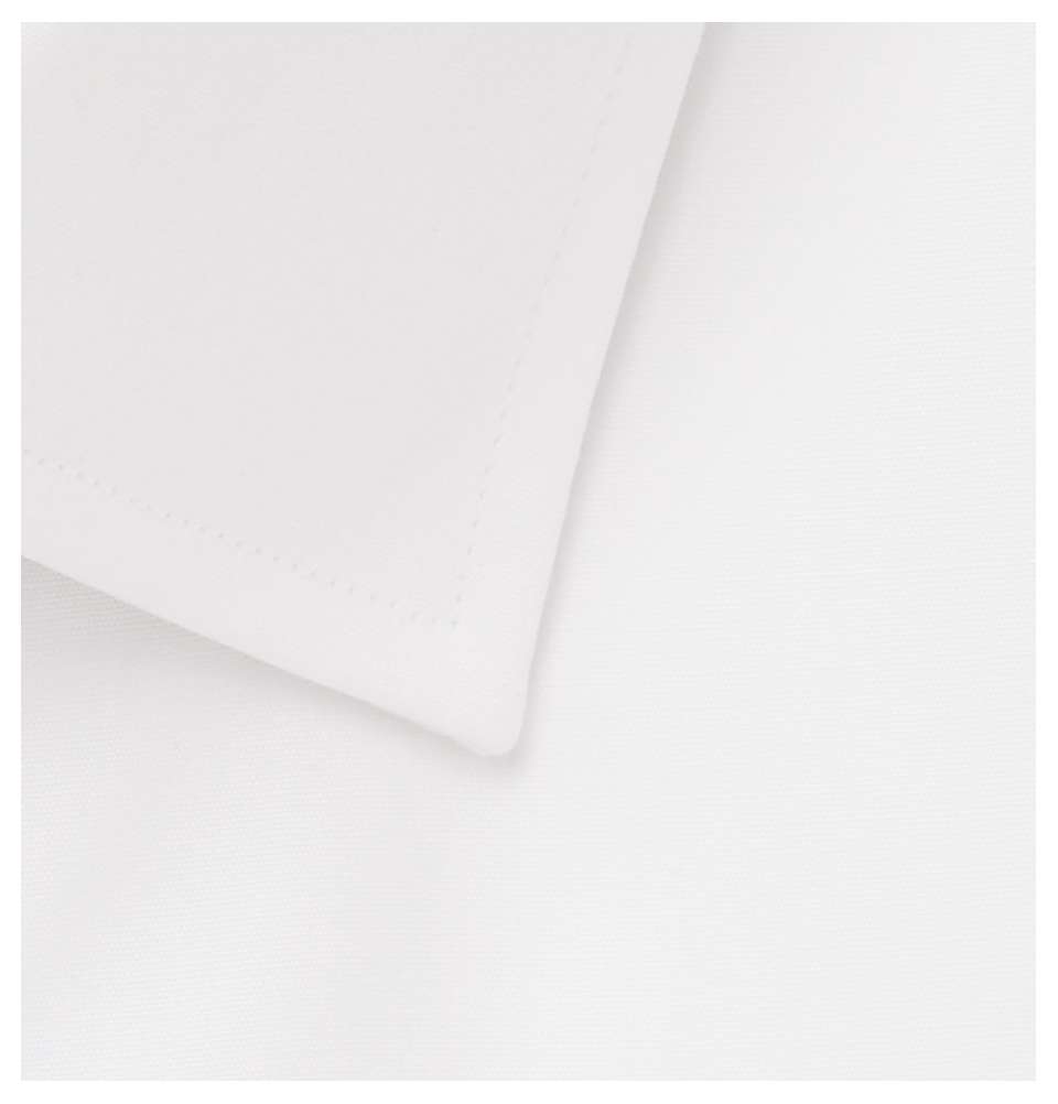 White Jesse Slim-Fit Cotton-Poplin Shirt