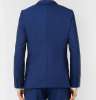 Navy Soho Slim-Fit Wool and Mohair-Blend Jacket