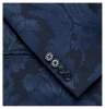 Navy Gregory Slim-Fit Cotton and Silk-Blend Jacquard Tuxedo Jacket