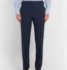 Navy O'Connor Slim-Fit Wool Trousers