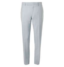 Stone Slim-Fit Mohair and Wool-Blend Trousers